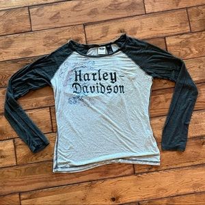 Harley Davidson women’s long sleeved shirt XL